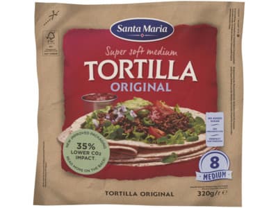 Santa Maria Tortilla wraps medium 8 stuks