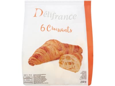 Delifrance Roomboter croissants