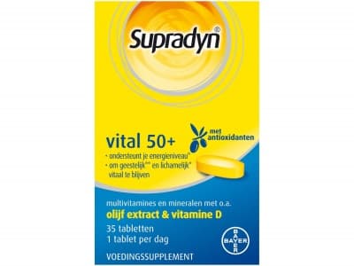 Supradyn Vital 50+ multivitamine tabletten