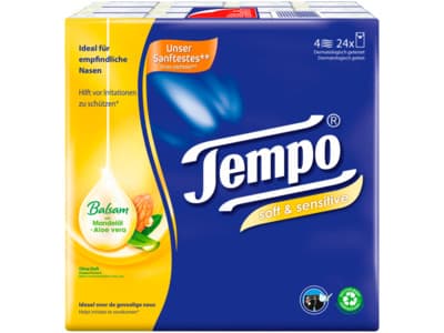 Tempo Zakdoekjes soft & sensitive