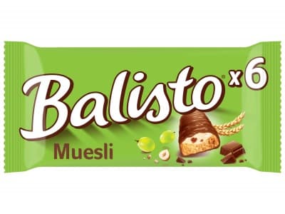 Balisto Muesli chocoladereep 6 repen