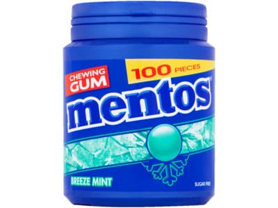 Mentos Breeze Mint XL Kauwgom mint Suikervrij Pot