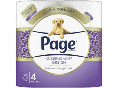 Page wc papier - Kussenzacht Design toiletpapier