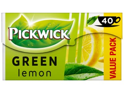 Pickwick Lemon groene thee voordeelpak