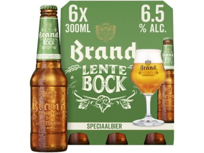 Brand Lentebock bier pak 6 flesjes