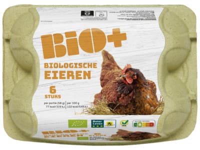 Bio+ Biologische eieren