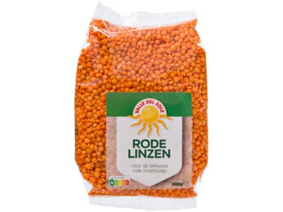 Valle del sole Rode linzen