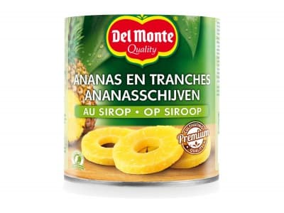Del Monte Ananasschijven op lichte siroop