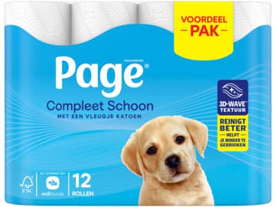 Page wc papier - Compleet Schoon toiletpapier