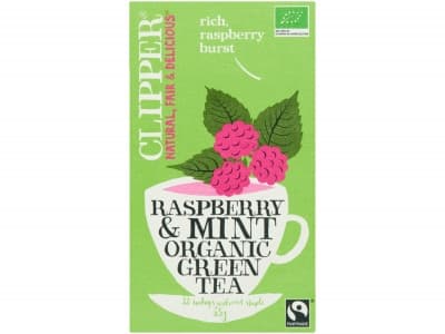 Clipper Organic green tea rasberry