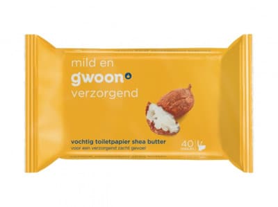G'woon Vochtig toiletpapier shea butter