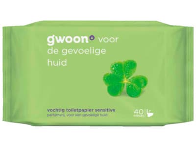 G'woon Vochtig toiletpapier sensitive