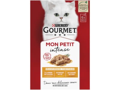 Gourmet Mon Petit Intense kattenvoer gevogelte