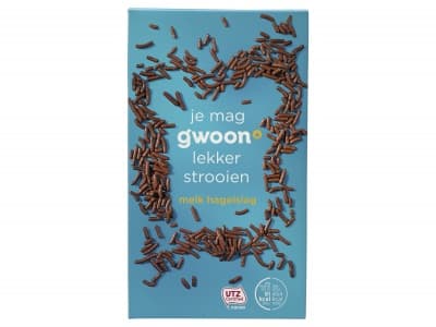 G'woon Chocoladehagel melk