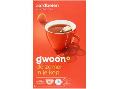 G'woon Aardbeien Thee