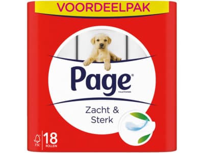 Page wc papier - Zacht & Schoon toiletpapier