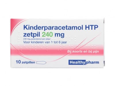 Healthypharm KinderParacetamol zetpil 240 mg