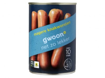 G'woon Magere knakworsten