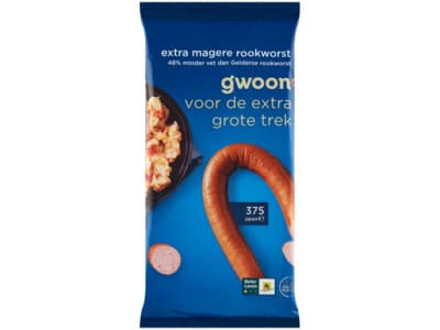 G'woon Extra magere rookworst
