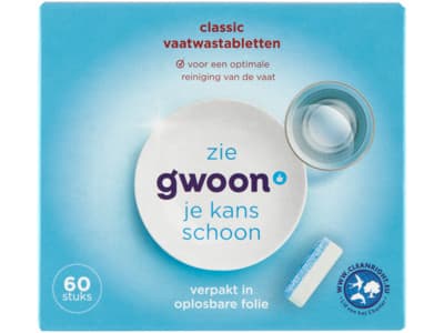 G'woon Vaatwastabletten classic