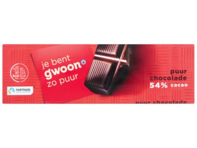 G'woon Chocoladereep puur