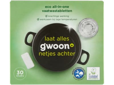 G'woon Vaatwastabletten eco all in one