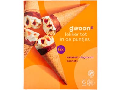 G'woon Cornets karamel