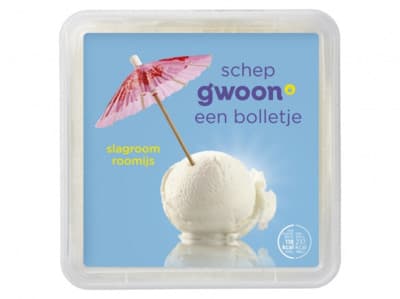 G'woon Slagroomijs