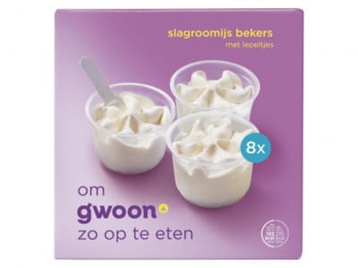 G'woon Slagroomijs