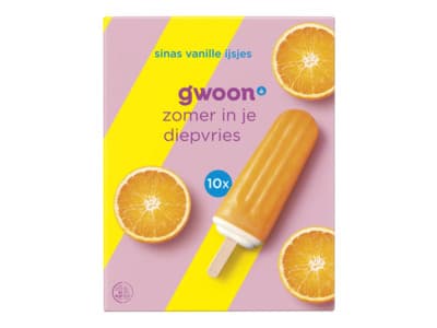 G'woon Sinas vanille ijsjes