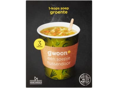 G'woon 1-kopssoep groente