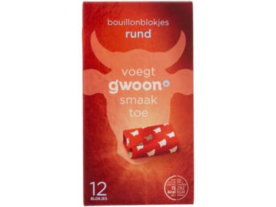 G'woon Bouillonblokjes rund