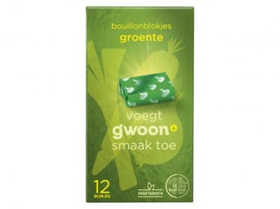 G'woon Bouillonblokjes groente