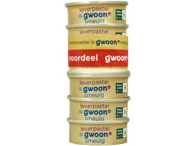 G'woon Leverpastei 6-pak