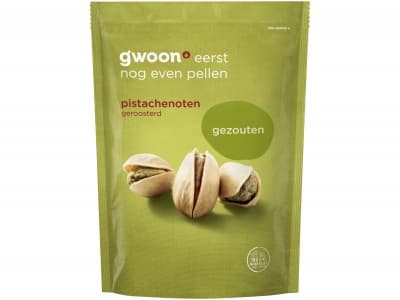 G'woon Gezouten pistachenoten geroosterd