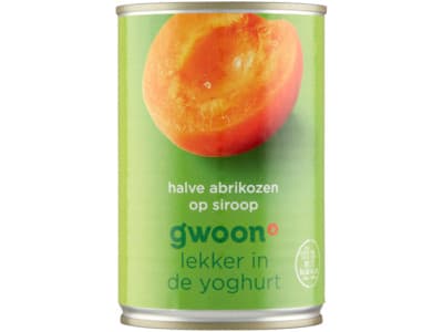 G'woon Abrikozen op siroop