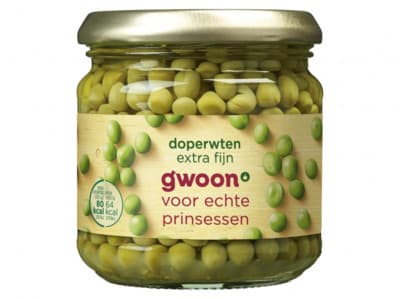 G'woon Doperwten extra fijn
