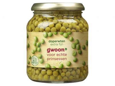 G'woon Doperwten extra fijn
