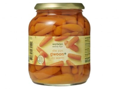 G'woon Wortelen extra fijn