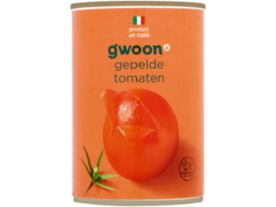 G'woon Gepelde tomaten