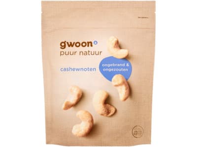 G'woon Cashewnoten ongebrand