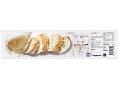 G'woon Stokbrood wit rustiek