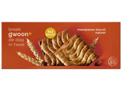 G'woon Meergranenbiscuit krenten