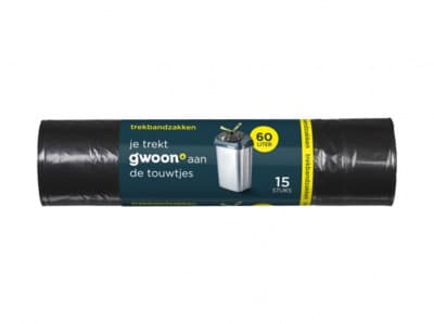 G'woon Trekbandzakken 60 liter