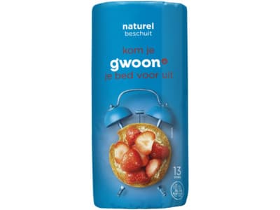 G'woon Beschuit naturel
