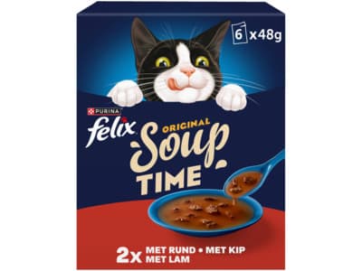 Felix Soup Original kattenvoer farm selectie