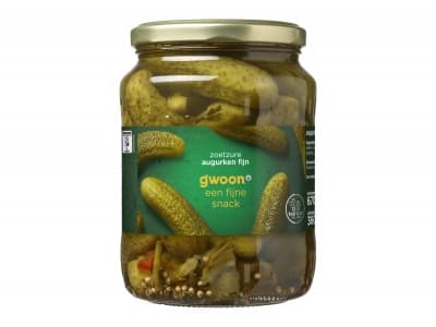 G'woon Augurken fijn zoetzuur