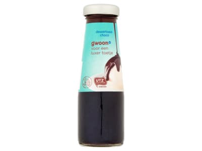 G'woon Dessertsaus chocolade