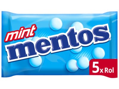 Mentos Mint Rollen Snoep Pepermunt Pak