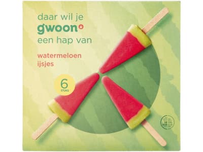 G'woon Watermeloenijsjes